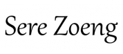 Sere Zoeng